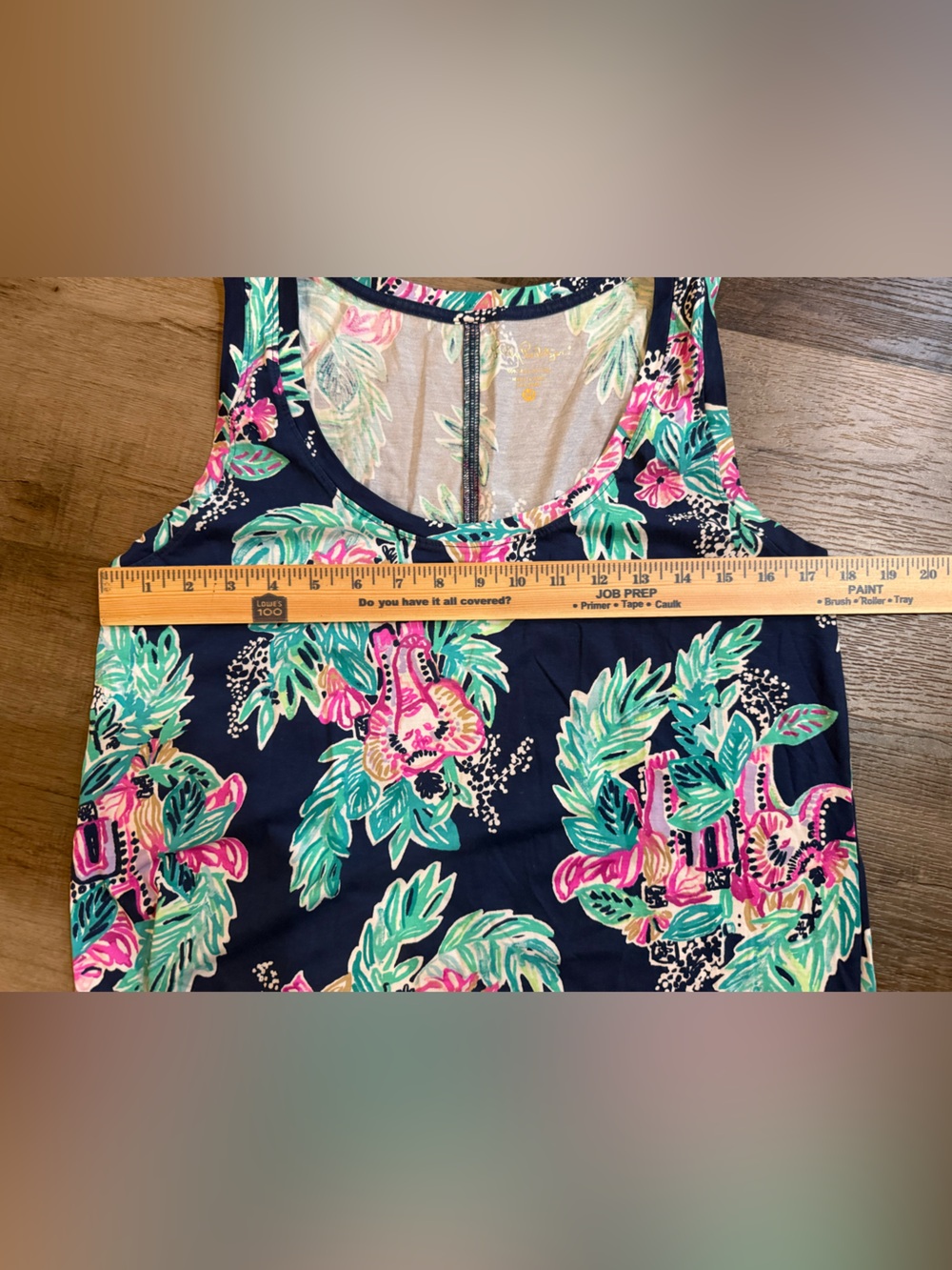 Lilly Pulitzer Raylee Pima Cotton Inky Wave Peanut Gallery Dress Size M πππ - Picture 9 of 12